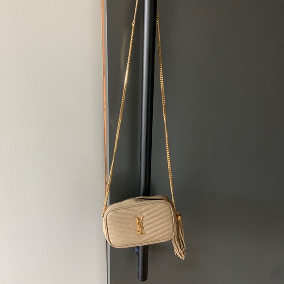 Authentic YSL Lou Bag Beige - Picture 4 of 10
